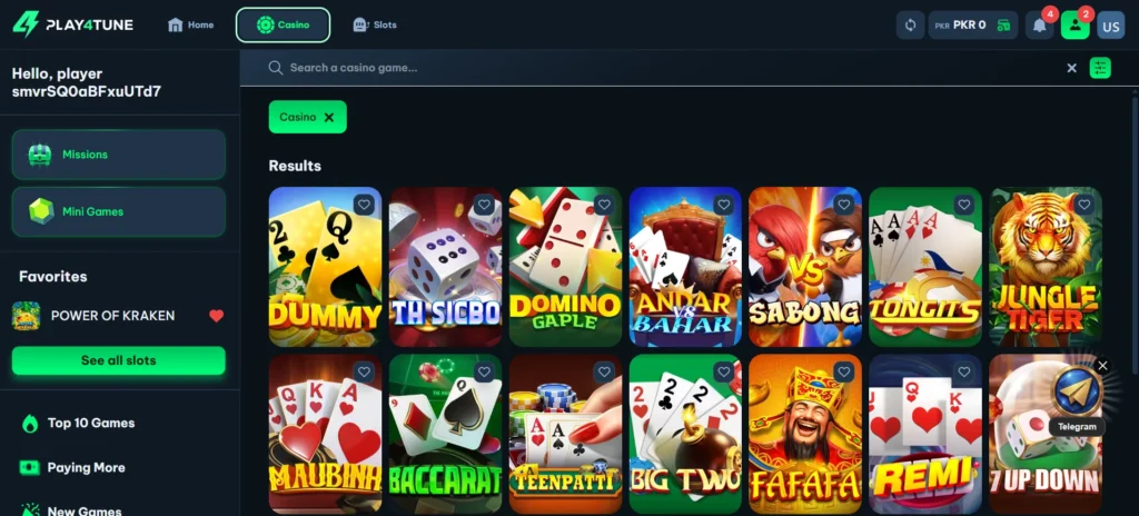 PLAY4TUNE GAME