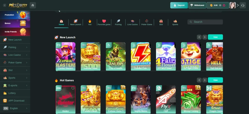 PKCLUB777 GAME